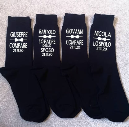 Personalised Wedding Socks