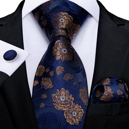 Luxury Business Paisley Tie Set