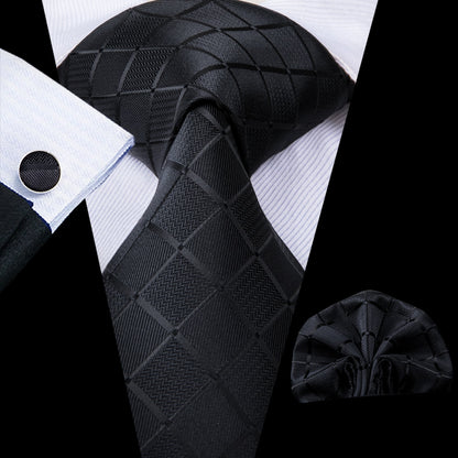 Business Classic Solid Neck Tie