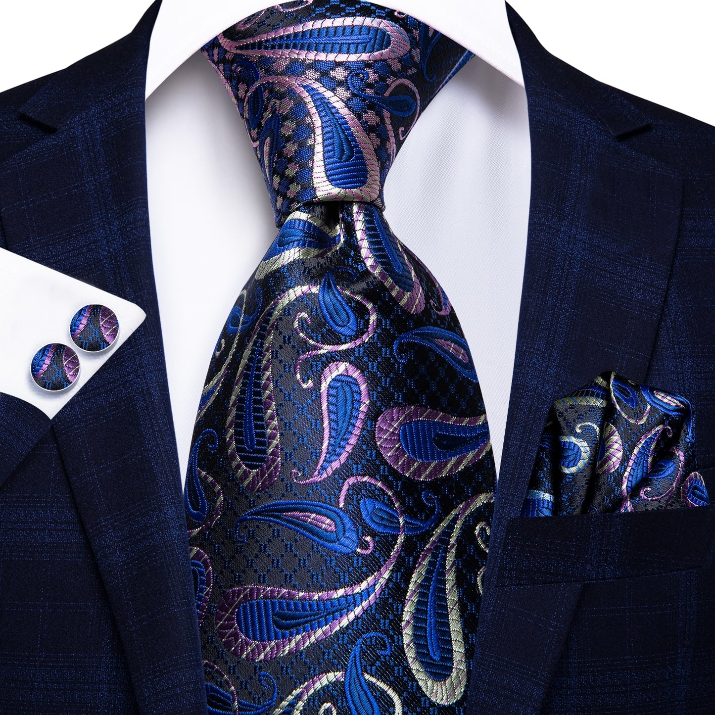 Silk Luxury Ties Set