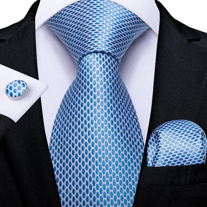 Blue Striped Novelty Tie