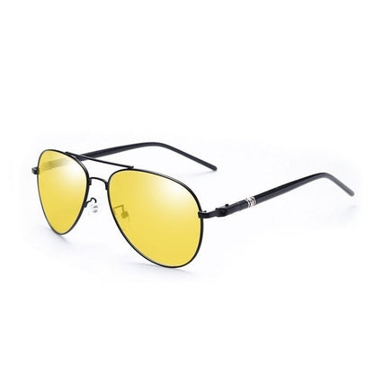 Black Pilot UV400 Sunglasses