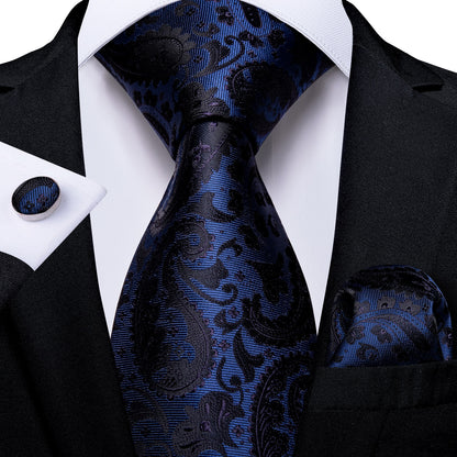 Luxury Business Paisley Tie Set