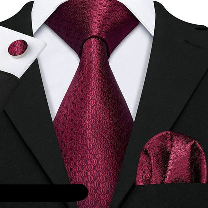 Striped Silk Tie Set