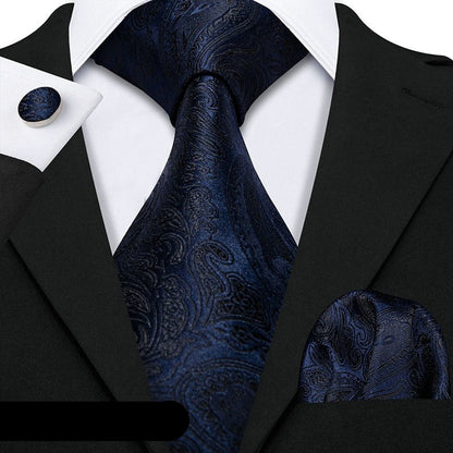 Striped Silk Tie Set