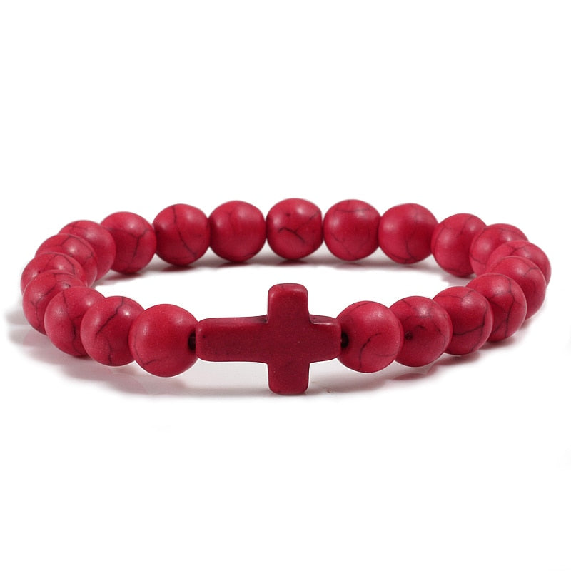 Beaded Religion Cross Bracelets