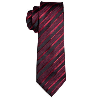 Striped Silk Tie Set