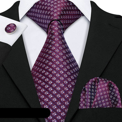 Striped Silk Tie Set