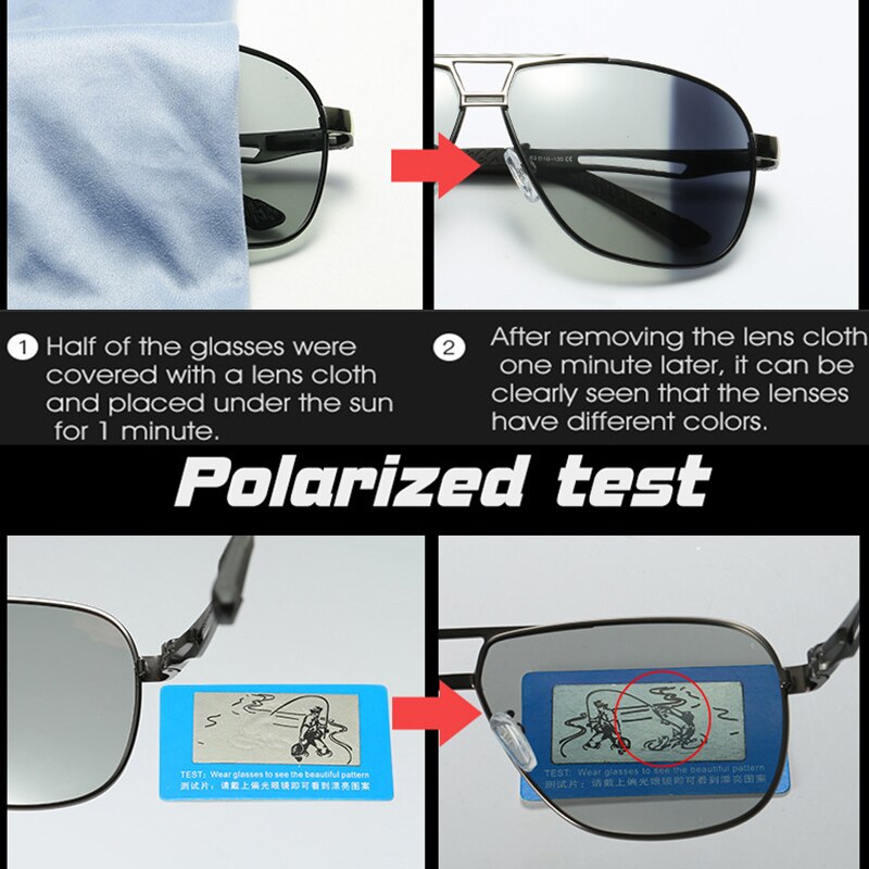 Aviation Photochromic Sunglasses