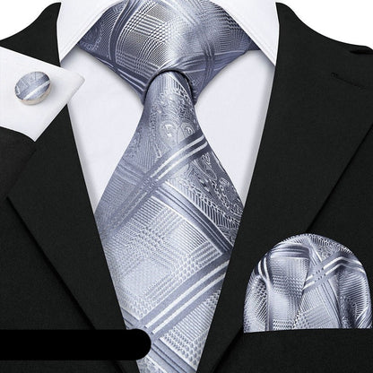 Striped Silk Tie Set