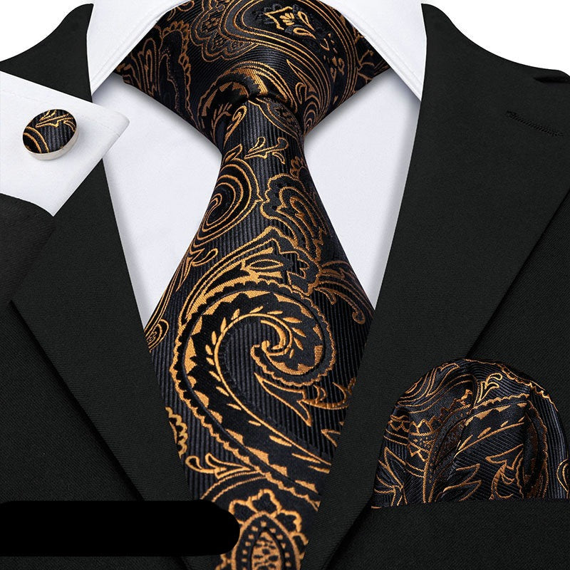 Striped Silk Tie Set