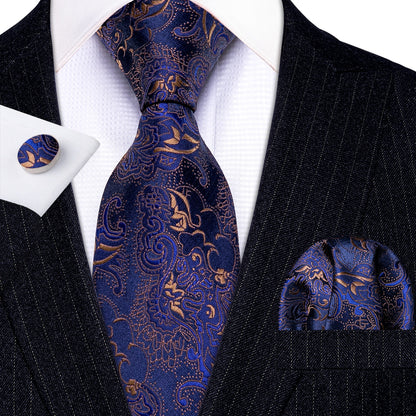 Striped Silk Tie Set