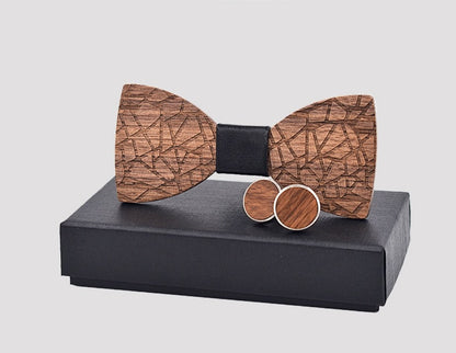 Wood Bow Ties