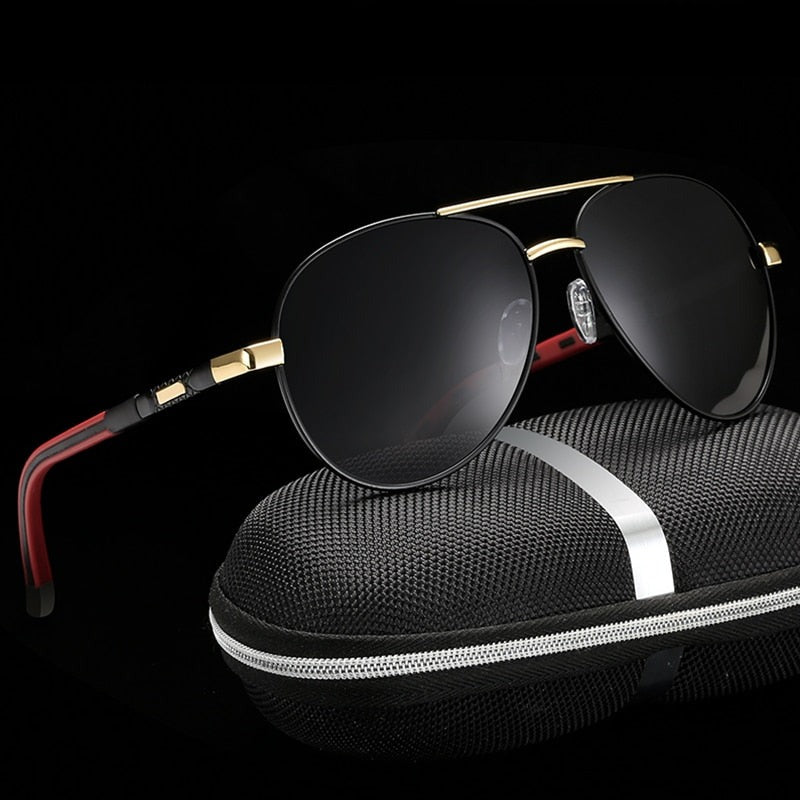 Classic Pilot Polarized Sunglasses