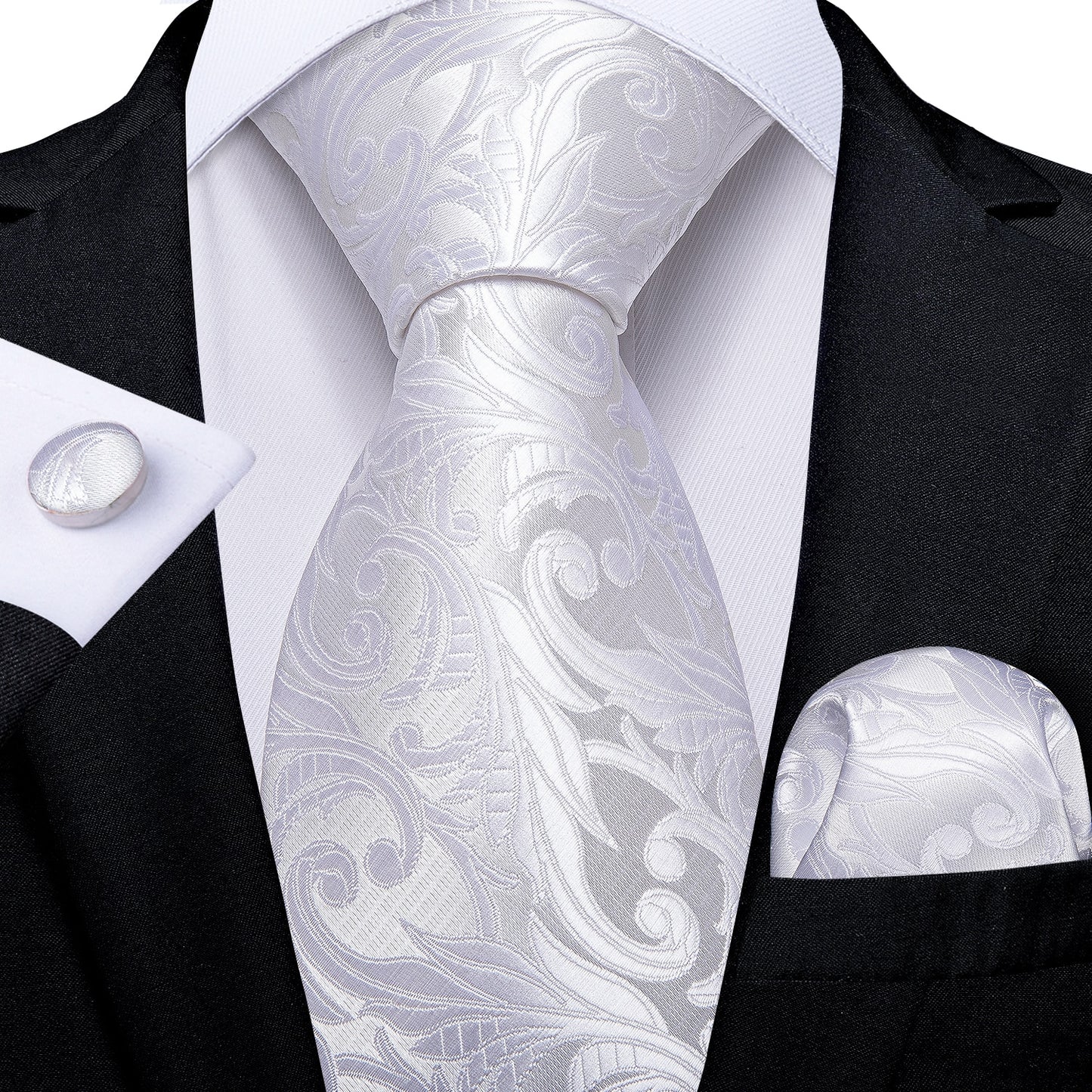 Luxury Business Paisley Tie Set