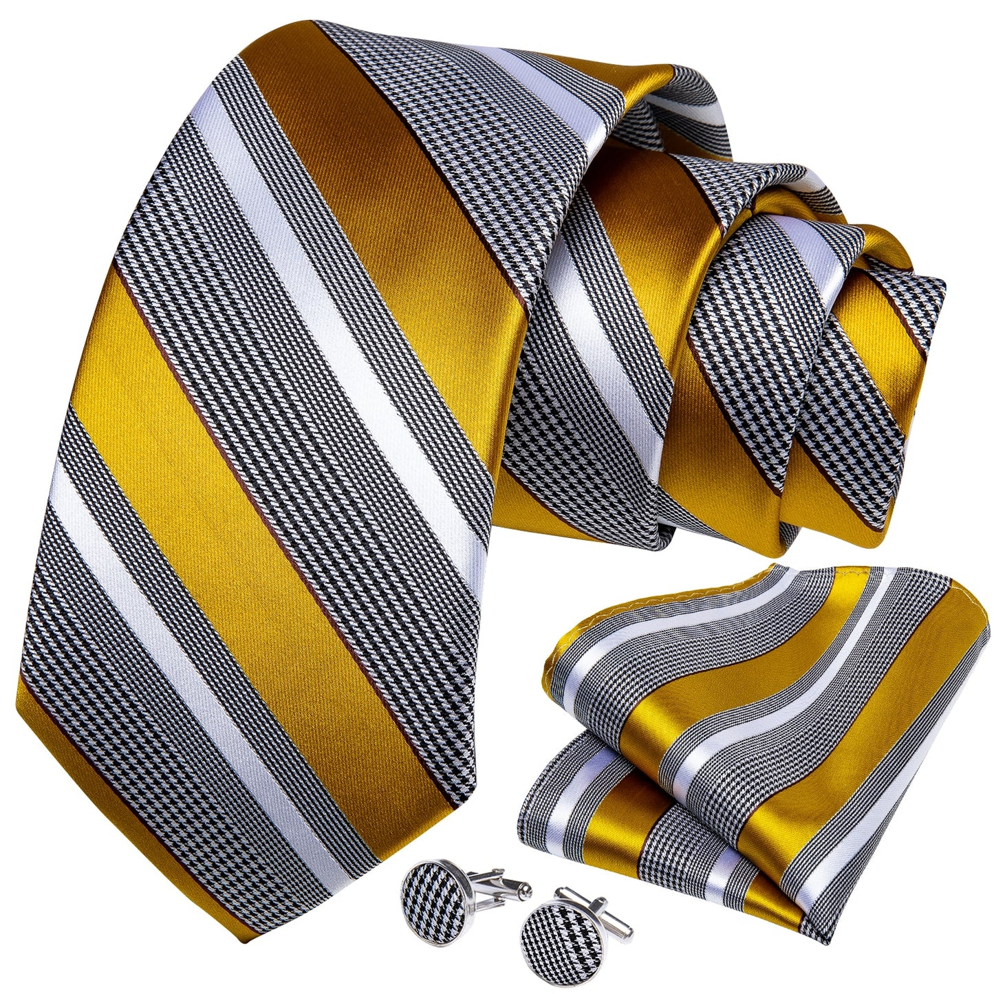 Luxury Striped Ties Set