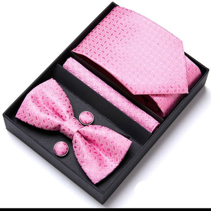 Gift Box Floral Necktie Set