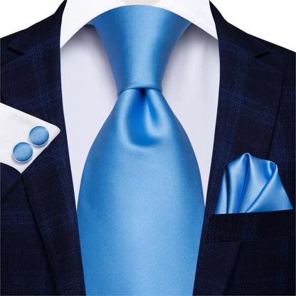 Blue Fashion Business Tie Set