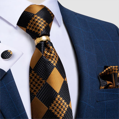 Designer Mens Silk Tie Set