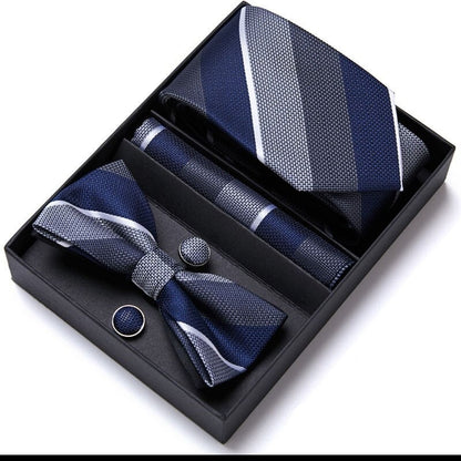 Gift Box Floral Necktie Set