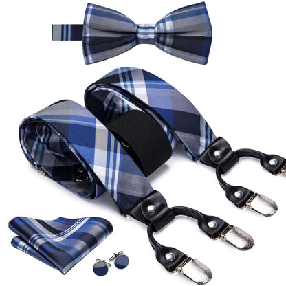 Luxury Bow Tie & Elastic Suspenders