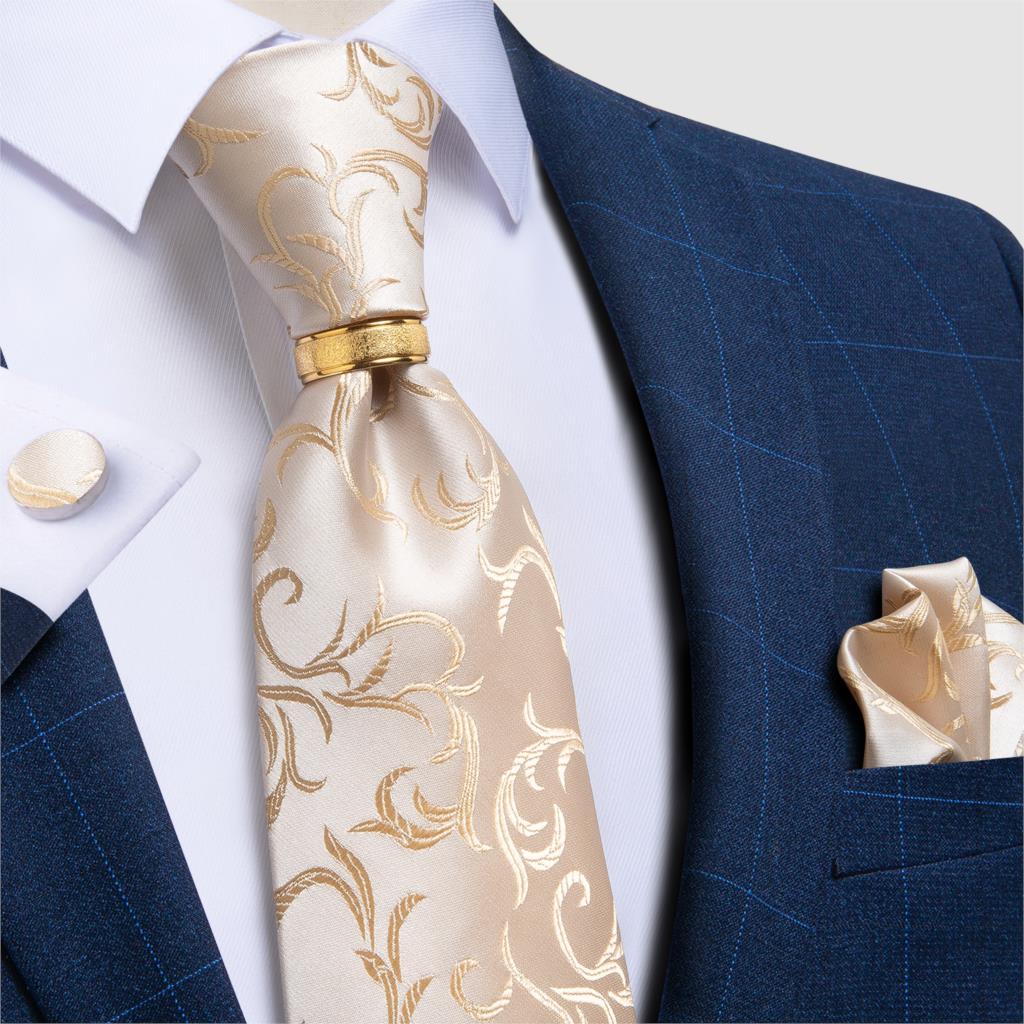 Designer Mens Silk Tie Set