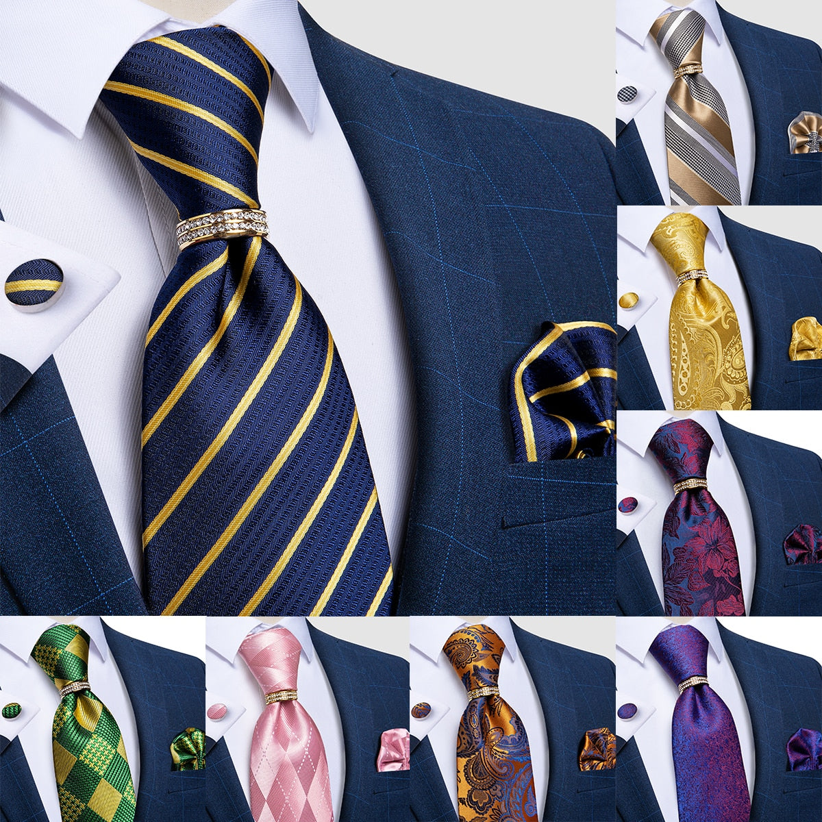 Paisley Fashion Mens Ties Set