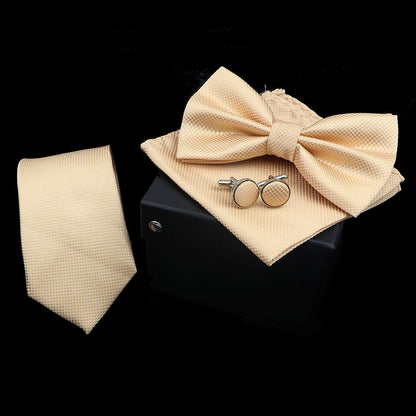 Fashion Solid Necktie Set