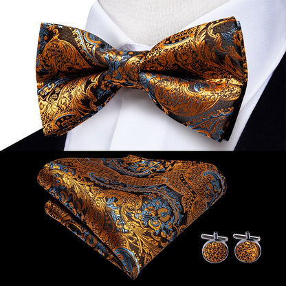 Luxury Bow Tie & Elastic Suspenders