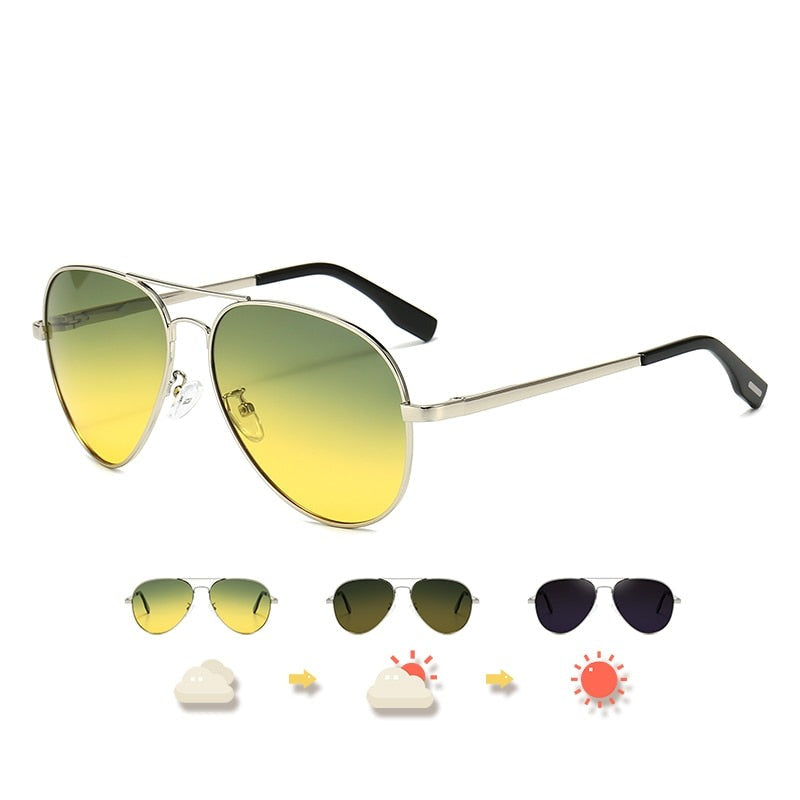 Men Photochromic Sunglasses