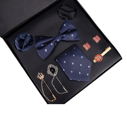 Gift Box Luxury Mens Tie Set