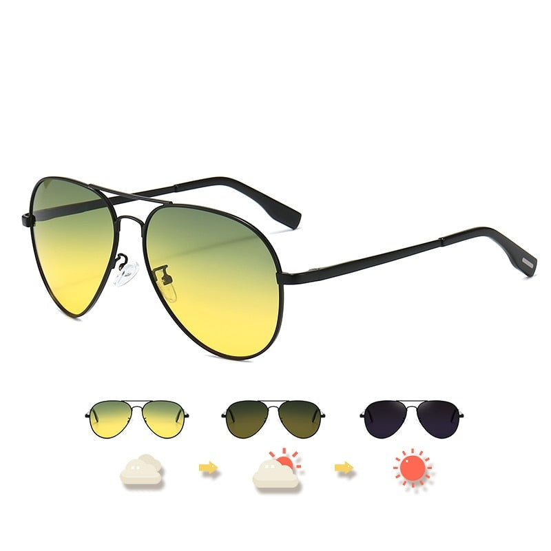 Men Photochromic Sunglasses