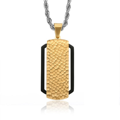 Striations Pendant Necklace