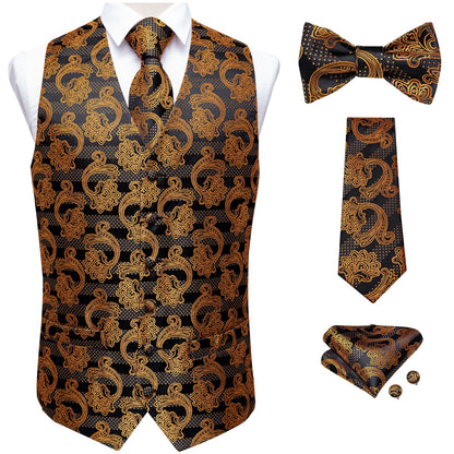 Classic Suit Vest Tie Set