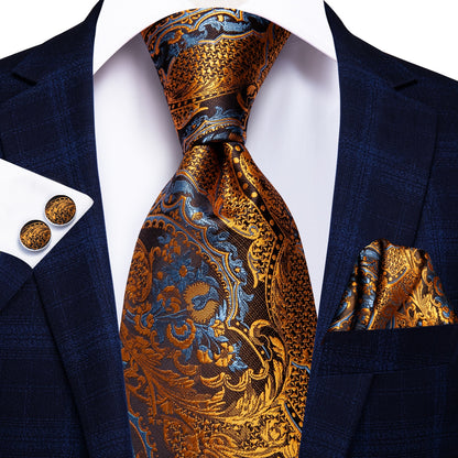 Business Silk Paisley Tie