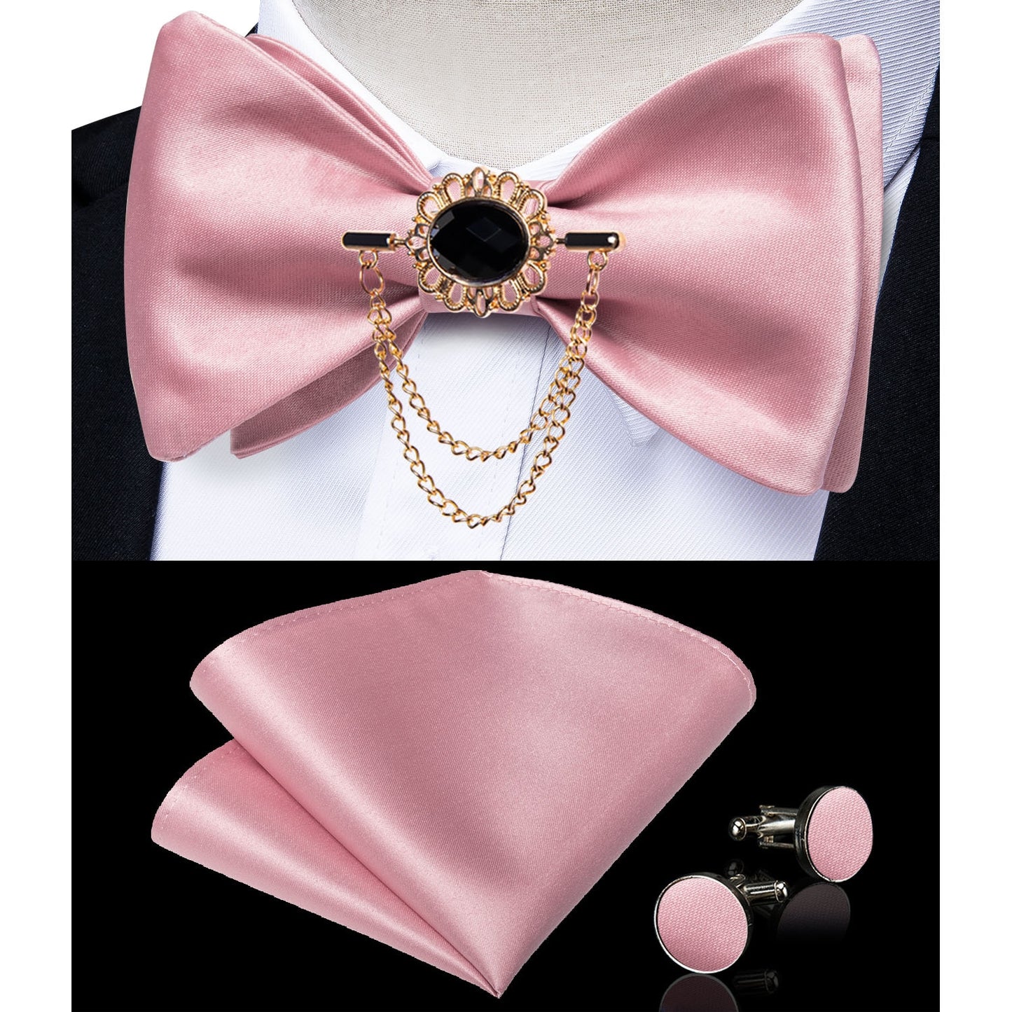 Exqusite Mens Self-tie Bowties Set