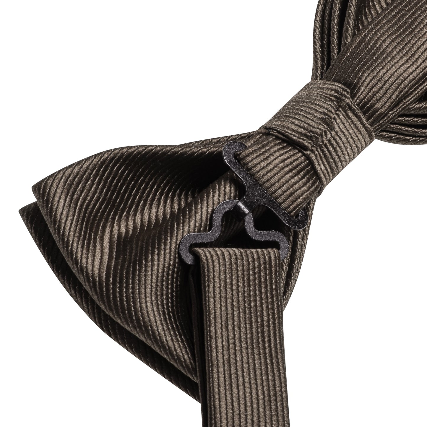 Solid Silk Pre-tied Bow Tie