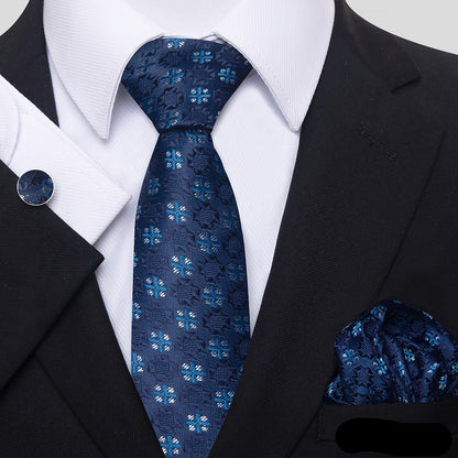 Classic Style Silk Tie Set