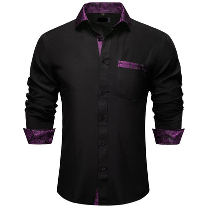 Mens Dress Shirt Long Sleeve