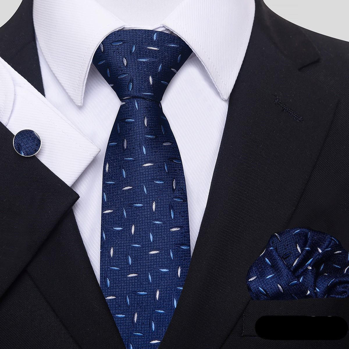 Classic Style Silk Tie Set