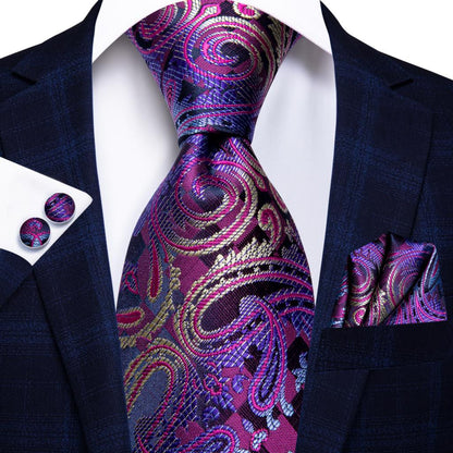 Business Silk Paisley Tie