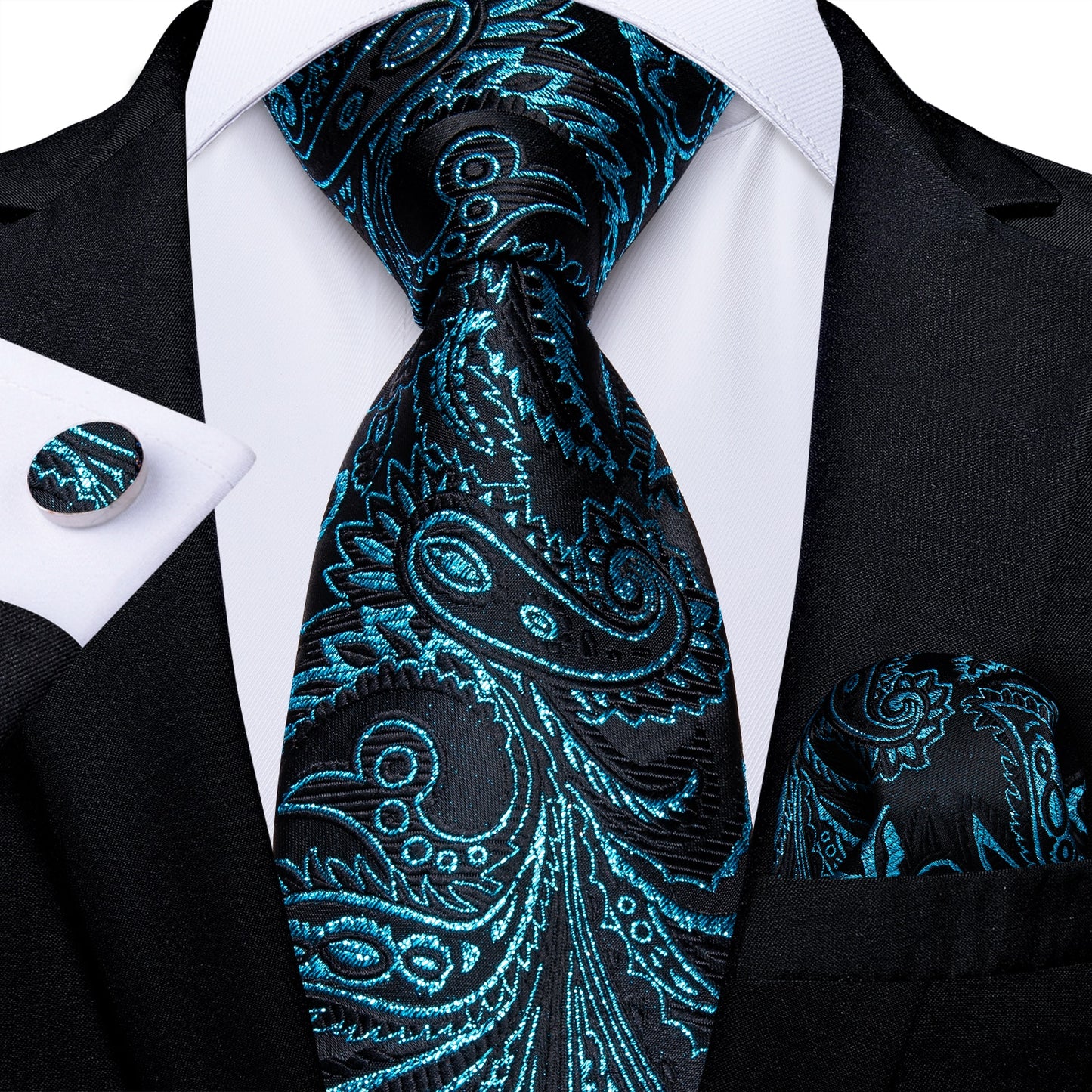 Fashion Paisley Tie Set