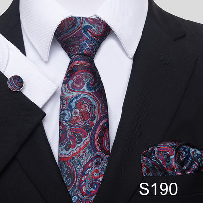 Classic Style Silk Tie Set