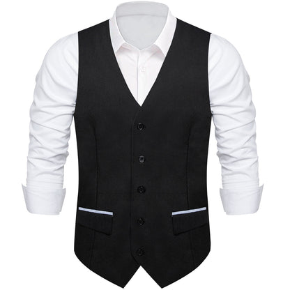 Slim Fit V-neck Vest