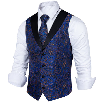 Paisley Suit Vest Set