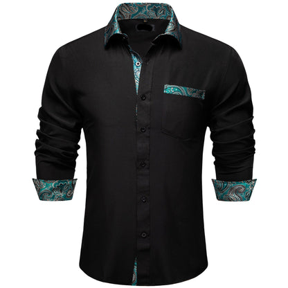 Mens Dress Shirt Long Sleeve