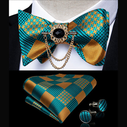 Exqusite Mens Self-tie Bowties Set