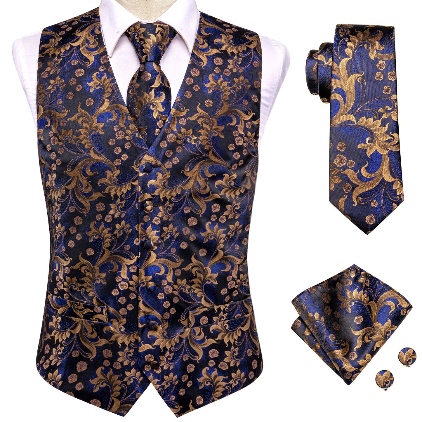 Formal Vest Tie Set