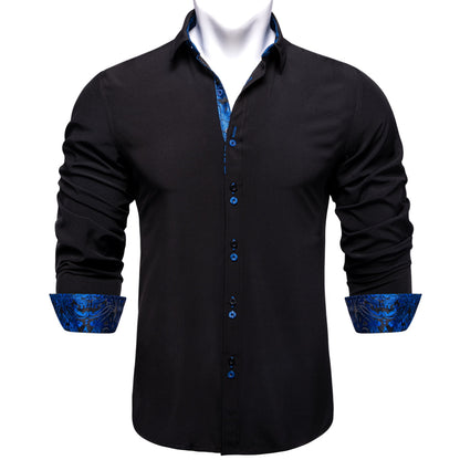 Solid Long Sleeve Dress Shirt