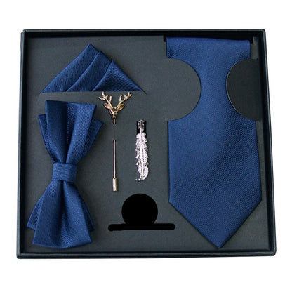 Gift Box Luxury Mens Tie Set